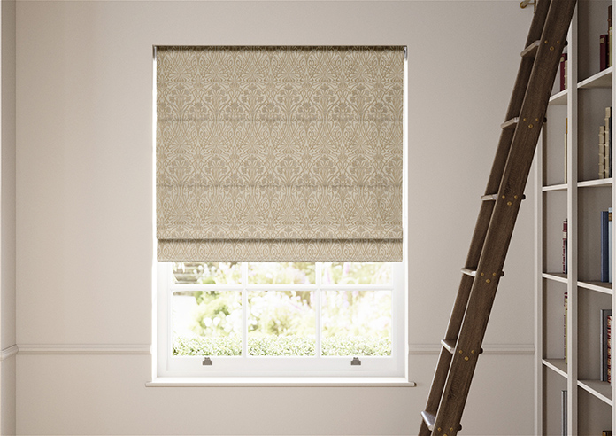Tiverton, Sand - Twist&Fit Roman Blind - Image 3